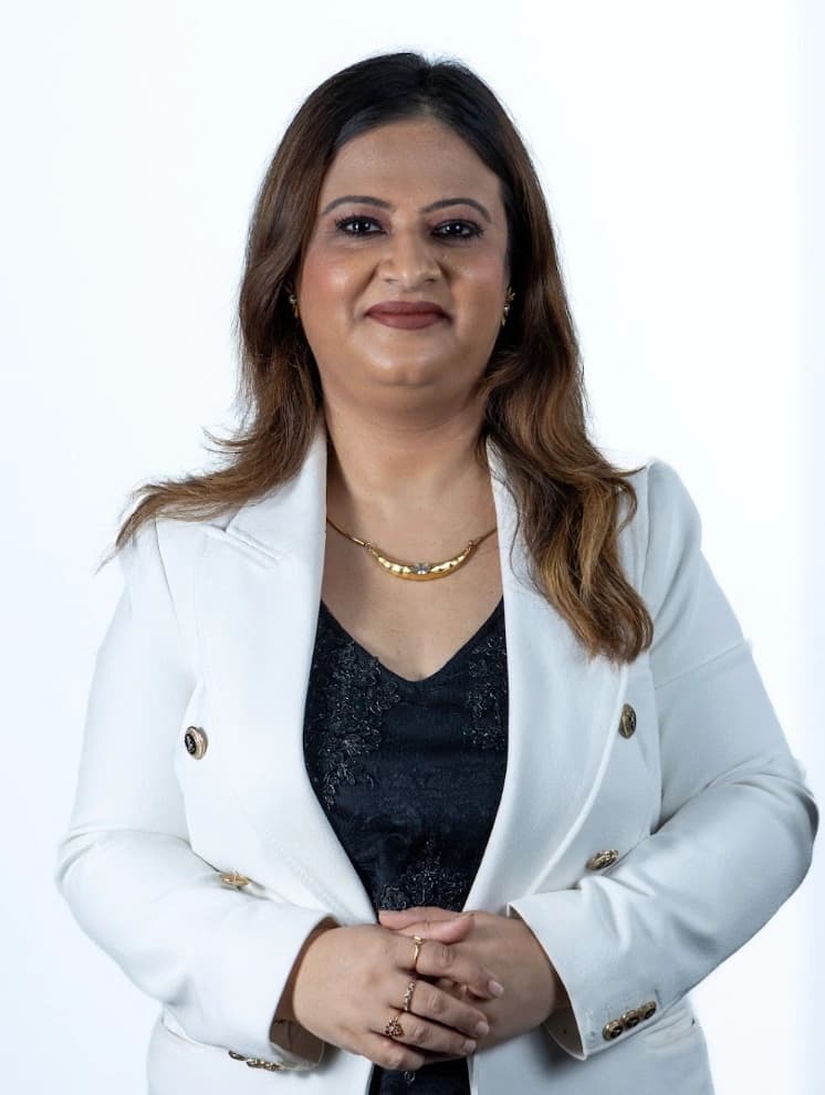 Portrait of Shazia Abdul Khader Sait, Head of Learning & Development