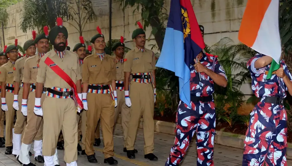Presidency College NCC cadets
