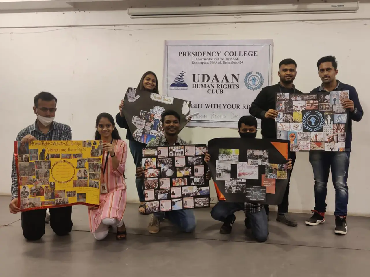 Report on Human Rights Day Celebration conducted on 10th Dec at Seminar Hall